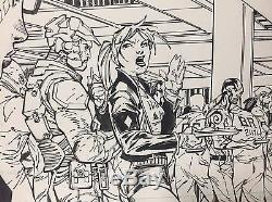 Harley Quinn Suicide Squad 5 Pg 9 Jim Lee Original Artwork Signed Art Page