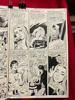 Heart Throbs 132 Pgs 4 6 & 8 3-pages Original Art Ric Estrada Wow Make An Offer