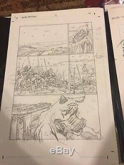 Hellboy Duncan Fegredo Original Comic Art Wild Hunt 2 Pg 10
