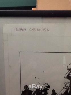 Hellboy- Mignola Original Art- Hellboy Christmas Special pg. 14