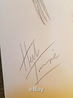 Herb Trimpe original art! Full figure pencil sketch of Wolverine on 9×12. Signed