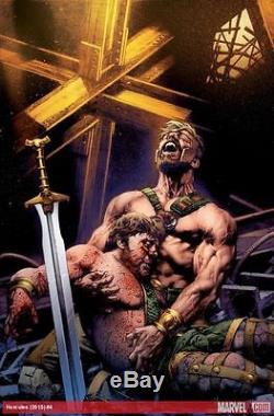 Hercules issue 4 Cover by Jay Anacleto