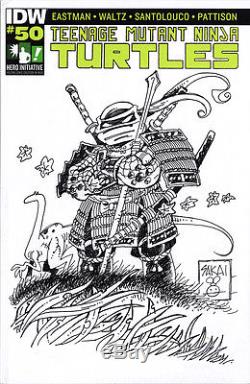 Hero Initiative Teenage Mutant Ninja Turtles 100 Project cover STAN SAKAI