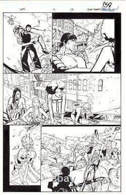 Heroes for Hire #11 page 12 Original Comic Art by Clay Mann