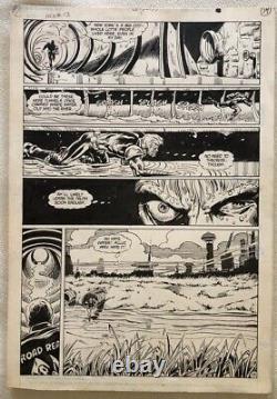 Hex Comic Sept 1986 #13 Original Art By Michael Fleisher, Mark Texeira & Garzon