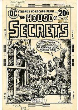 House of Secrets #109 COVER Original BRONZE Comic Art Nick Cardy 20c DC Horror