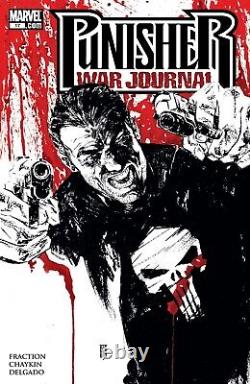 Howard Chaykin Signed 2009 Punisher War Journal Art-rampage Vs. Ghost Rider