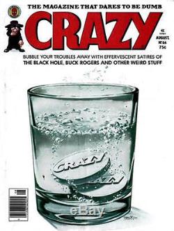 Howard the Duck Original Comic Splash Page 1980 Crazy Mag 65 Stern Broderick Gil