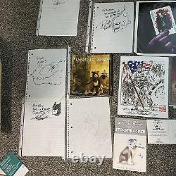 Huge Comic Art Collection Posters, Drwaings, Cards, & Comics