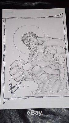 Hulk Original Art By Dale Known