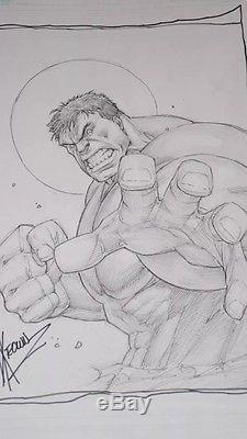 Hulk Original Art By Dale Known