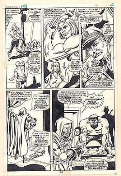 Incredible Hulk #143 p. 10 Doctor Doom Signed by Stan Lee! 1971 by Dick Ayers