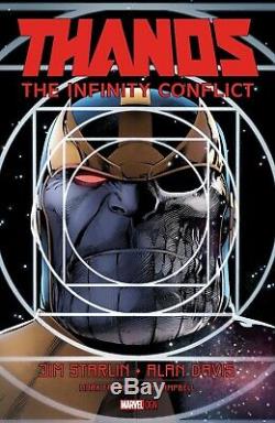 Infinity Conflict Alan Davis Original Skull Art Splash Page Thanos Becomes Death