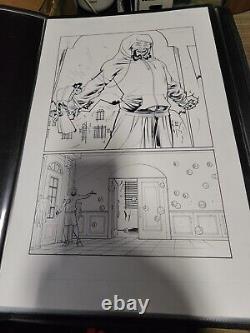 Invincible Original Art Page OA Issue 103 Page 2 Ryan Ottley