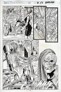 Iron Fist Original Comic Art Page 2/3 Villain Splash Marvel Comics Presents 127