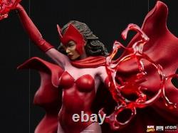 Iron Studios MARCAS41621-10 1/10 Marvel Comic Scarlet Witch BDS Art Scale Statue
