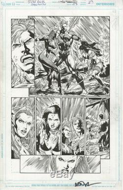 Ivan Reis Aquaman #7, Page 19 Original Art 2011 Stunning
