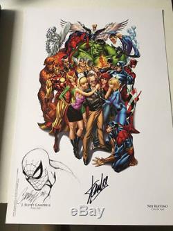 J. SCOTT CAMPBELL / STAN LEE Megacon 2011 signed and remarked litho 13X18
