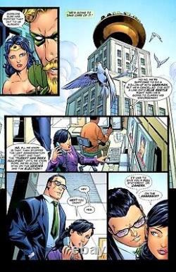 JLA Decisions #4 Howard Porter Original Art Wonder Woman Green Arrow Clark Kent