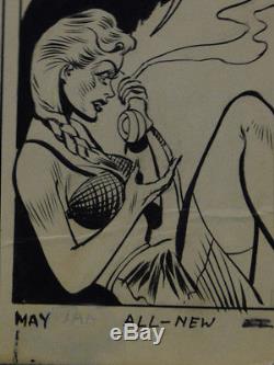 JOE KUBERT. ALL NEW Comics page. 1944