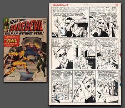 JOE ORLANDO & VINCE COLLETTA DAREDEVIL # 3 Original Page 22 (MARVEL, 1964)