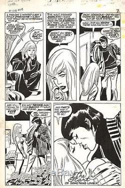 JOHN BUSCEMA MY LOVE #10 Original Marvel Comic Book Silver Age Art 1971