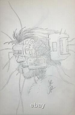 JOHN ROMITA JR. Weapon X Original Art Sketch Wolverine