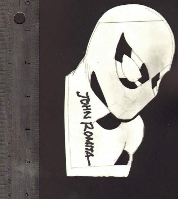 John Romita, Sr. Signed Spider-man Stencil-used For Remarks-with Coa! Free Ship