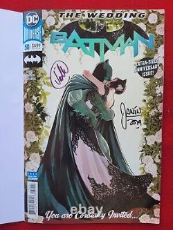 JOSE LUIS original art on BATMAN #50 blank wraparound cover THE WEDDING