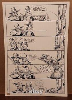 JOURNEY Original Comic Book Art Issue 10 Page 18 WILLIAM MESSNER-LOEBS Wolverine