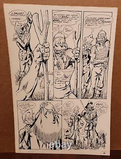 JOURNEY Original Comic Book Art Issue 6 Page 3 WILLIAM MESSNER-LOEBS Wolverine