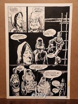 JOURNEY Original Comic Book Art Issue 8 Page 15 WILLIAM MESSNER-LOEBS Wolverine