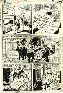 Jack KIRBY Tales of suspense 72p5 Captain America 1965 2up art