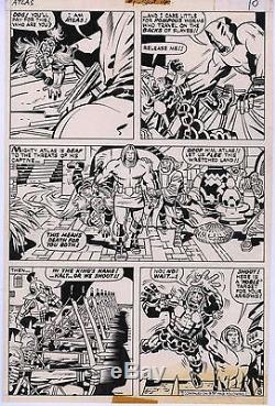 Jack Kirby 1st Issue Special #1 Original Art Page 8 First ATLAS Appearance