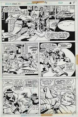 Jack Kirby Kung Fu Fighter Original Artwork! NO RESERVE