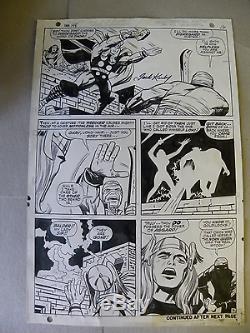 Jack Kirby Original Art The Mighty Thor 148 pg 16 Intro The Wrecker 1968