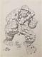 Jack Kirby Original Art Pencil Drawing Of The Thing