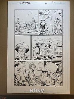 Jack Of Fables Issue 24 Pg 9 Original Art Tony Akins + Jose Marzan JR FABLES