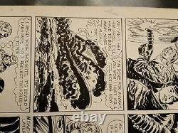 Jack Sparling Spaceman #2 1962 Silver Age Original Dell Comic Book Interior Page