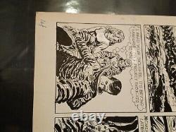 Jack Sparling Spaceman #2 1962 Silver Age Original Dell Comic Book Interior Page