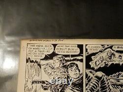 Jack Sparling Spaceman #2 1962 Silver Age Original Dell Comic Book Interior Page