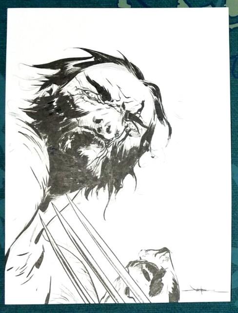 Jae Lee Battle Worn Wolverine / X-men