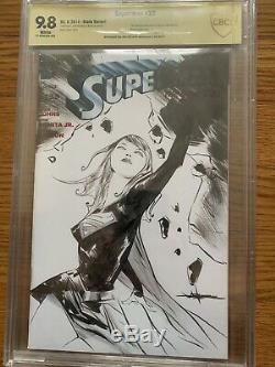 Jae Lee Original Sketch Supergirl CBCS 9.8 Not CGC