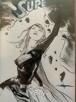 Jae Lee Original Sketch Supergirl CBCS 9.8 Not CGC