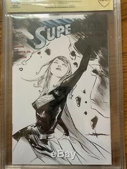 Jae Lee Original Sketch Supergirl CBCS 9.8 Not CGC