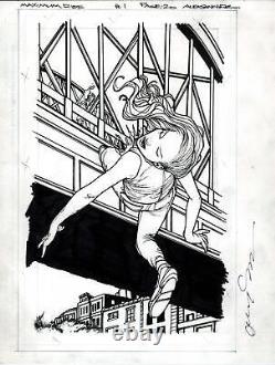 James Patterson Max RideFirst Flight #1 Pg20 Alex Sanchez Original Art-MARVEL