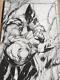 Jamie Biggs Wolverine Original Art Marvel X-men