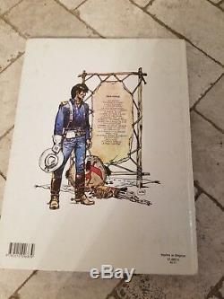 Jean Giraud'Moebius' Signed withSketch La Derniere Carte Jean-Michel Charlier