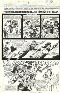 Jeff Aclin Vintage 1978 Spider-man, Daredevil, Black Widow Original Art