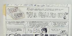 Jerry Lewis DC Comics #120 1970 Original Storyboard Art & Comic Book Very Rare